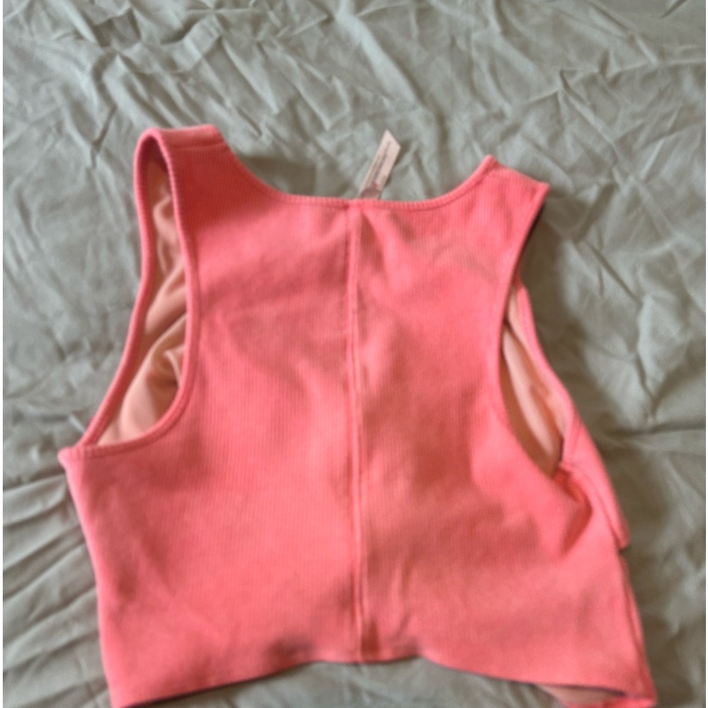Free People Movement Neon Pink Cropped Top🌺 - Picture 9 of 11